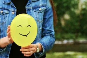 smiley balloon