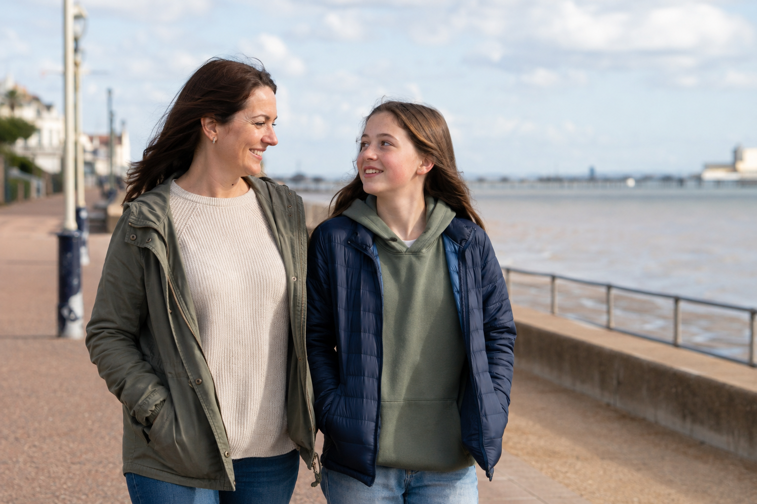 Fostering in Southend-on-Sea Foster carer supporting a young person in Southend-on-Sea